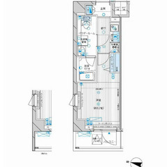 敷金・礼金なし♪JR中央線　高円寺駅より徒歩12分の1Kマ…
