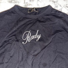 Rady ブラック 長袖ミニワンピースMの画像