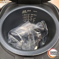 ✨タイガー　JBS-A055　炊飯器　３合　2023年式　ブラック　保証１ヶ月　✨うるま市田場✨の画像