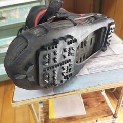 着脱式 スパイク　急斜面の草刈りに最適　 Ｌサイズ 24本爪 L 靴サイズ 27-30.5cmの画像