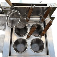 タニコー （tanico）業務用 4口 卓上ラーメン釜 ラーメン うどんの画像