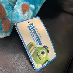 モンスターズインク　サリー　マイク ぬいぐるみの画像