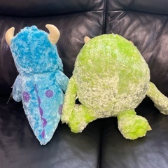 モンスターズインク　サリー　マイク ぬいぐるみの画像