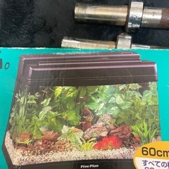 水槽の照明。の画像