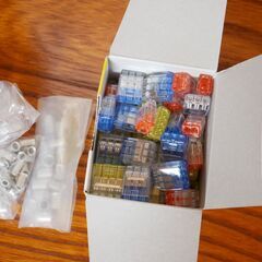 電気工事士 2種 技能試験セット器具【全13問対応】差込コネクタ―２，３，４本もいっぱいの画像