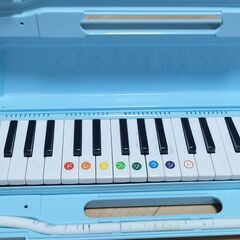 KC キョーリツ 鍵盤ハーモニカ メロディピアノ 32鍵 ライトブルー P3001-32K/UBLの画像