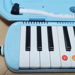 KC キョーリツ 鍵盤ハーモニカ メロディピアノ 32鍵 ライトブルー P3001-32K/UBLの画像