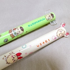 【新品】ちいかわ 2色ボールペン 6本 うさぎ ハチワレ くりまんじゅう 古本屋 まとめ売りの画像