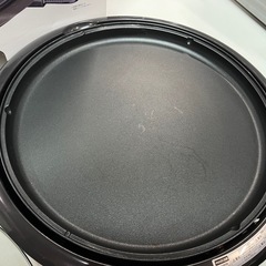 山善 YAMAZEN ホットプレート フッ素加工プレート  HG-T1301(T) ブラウン  箱入り 中古美品  調理家電　動作確認済 ④の画像