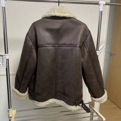フェイクムートンボアブルゾン　Ungridの画像