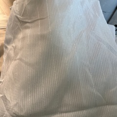 ニトリ　カーテン　レース　セット　ネイビー　　の画像