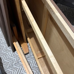 セミダブルベッドフレームの画像