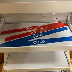 a(7718) 冷温ショーケース 東芝 SH-211DES 116kg COLD HOT 冷蔵ショーケース 4段 カバー付き 142L 直接引き取り歓迎 大阪の画像