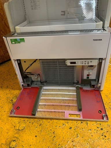 a(7718) 冷温ショーケース 東芝 SH-211DES 116kg COLD HOT 冷蔵ショーケース 4段 カバー付き 142L 直接引き取り歓迎 大阪