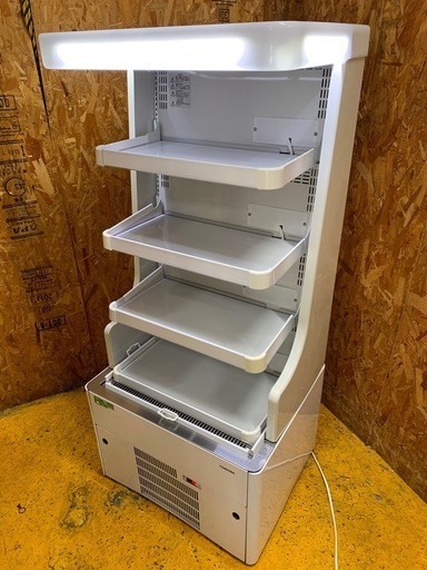a(7718) 冷温ショーケース 東芝 SH-211DES 116kg COLD HOT 冷蔵ショーケース 4段 カバー付き 142L 直接引き取り歓迎 大阪