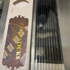 業務用　高級ベトナムの箸　2種類金と銀の画像