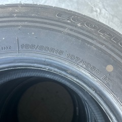 195.80.15LT夏タイヤの画像