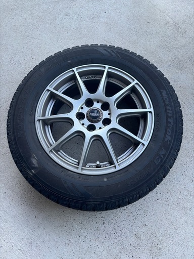 《スタッドレスタイヤ NorthTrek N3 195/65R15 ホイール付き 4本セット》