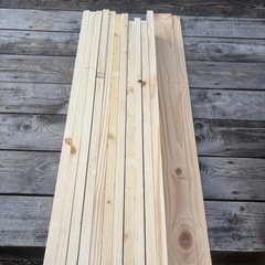 木材　貫　105×18ミリ　の画像