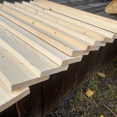 木材　貫　105×18ミリ　の画像
