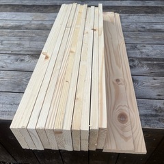 木材　貫　105×18ミリ　の画像
