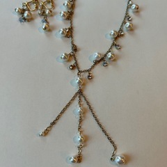 ハレの日に　ネックレスとイヤリングの画像