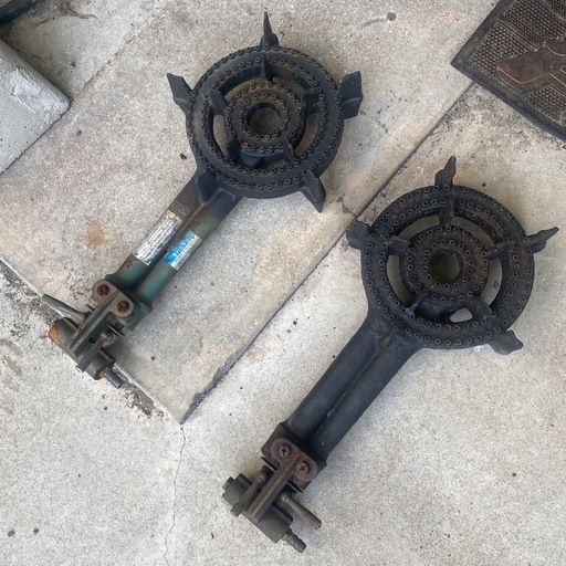 業務用　五徳　ガスコンロ　2個セット