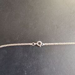 シルバー　ネックレスの画像