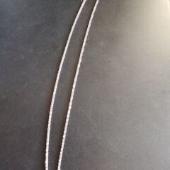 シルバー　ネックレスの画像