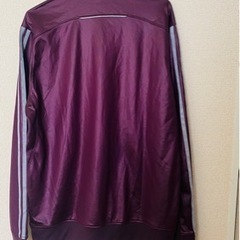 adidas/アディダス　ジム・トレーニングウェア　紫　**中古**の画像
