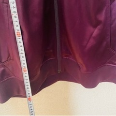 adidas/アディダス　ジム・トレーニングウェア　紫　**中古**の画像