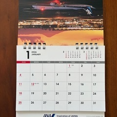 ANA　2026卓上メモカレンダーの画像