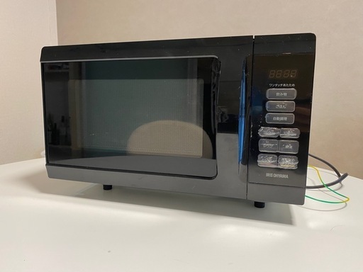 電子レンジ 単機能 18L レンジ フラット アイリスオーヤマ 安い 新品 おしゃれ 小型 一人暮らし フラットテーブル PMB-F186[B