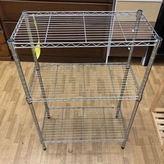 【ドリーム川西店御来店限定】☆ジモティー見たよ♪割引☆  メタルラック  クリーニング済み 【99560000038441】の画像