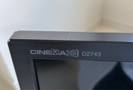立体視 LG CINEMA 3D D2743 27インチモニター