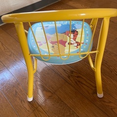 【あげます】プーさんのクッション椅子　キッズチェア　の画像
