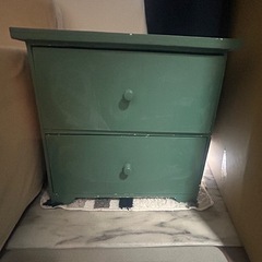 ウッド制2段タンスの画像