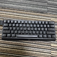 ゲーミングキーボード wooting 60he+ の画像