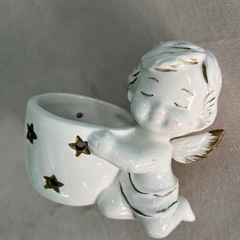 【未使用品】天使　エンジェル　お香　ポットの画像