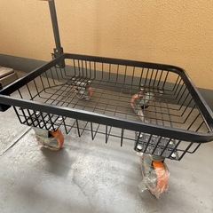 【値下】バスケット台車（軽量・小型・折りたたみ）の画像