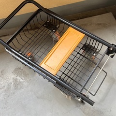 【値下】バスケット台車（軽量・小型・折りたたみ）の画像