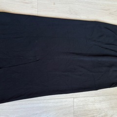 SLOBE IENA ブラックタイトロングスカートの画像