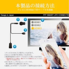 Miracast(ミラキャスト)高解像度フルハイビジョン対応 新品未使用品の画像