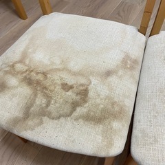 ダイニングチェア2脚の画像