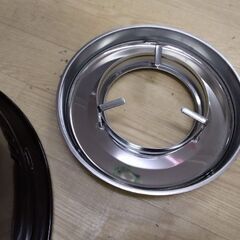 ほぼ未使用　調理　石油ストーブ　アウトドア　ワカサギ釣り　火鉢　反射式ストーブ　石油　ストーブの画像