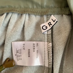 GRLプリーツスカートの画像