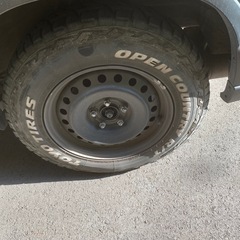 タイヤスチールホイールセット185/85r16の画像