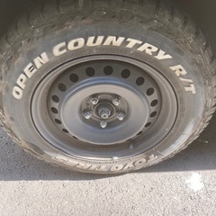 タイヤスチールホイールセット185/85r16の画像