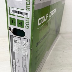 【中古品】パター練習用 約2.5m ゴルフ パッティンググリーン 室内 パターマット パター 練習器具 屋外でも練習できるゴルフマットの画像