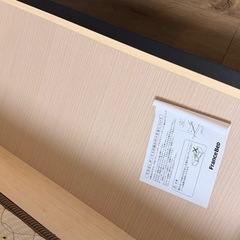 フランスベッド　セミダブル　引き出しつき付きの画像